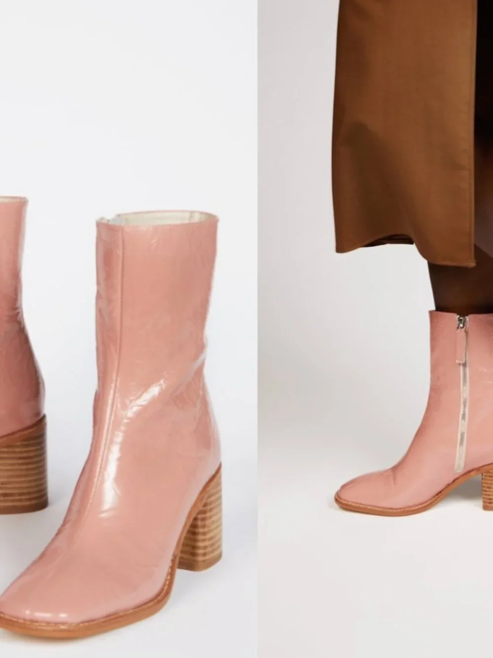 Intentionally Blank Pink Boots